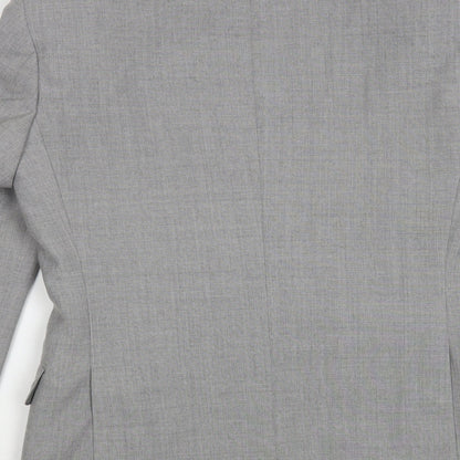 Mens UK Size 38 Mr Harry Regular Grey Suit Jacket