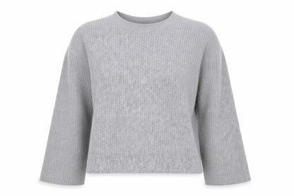 Womens UK Size 10 Topshop Grey Pullover Jumper