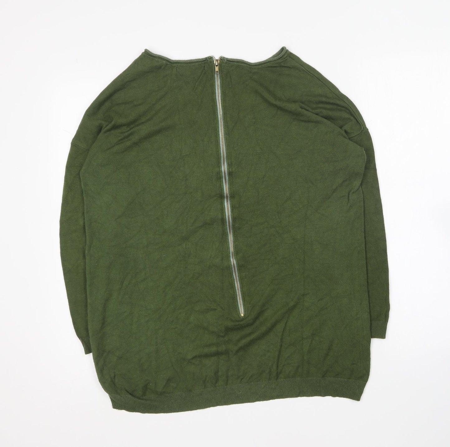 Womens UK Size S Atmosphere Green Pullover Jumper