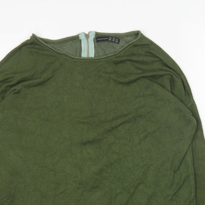 Womens UK Size S Atmosphere Green Pullover Jumper