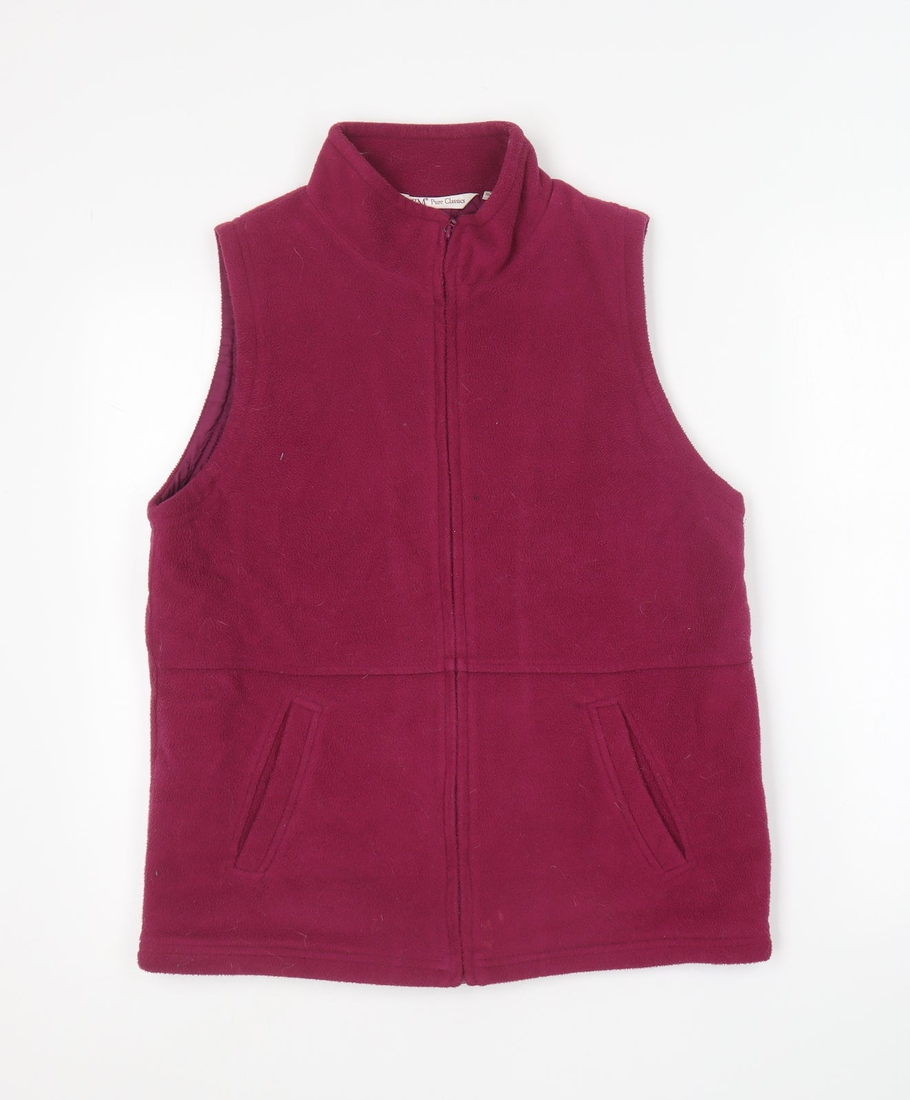 Womens UK Size 10 EWM Pink Gilet