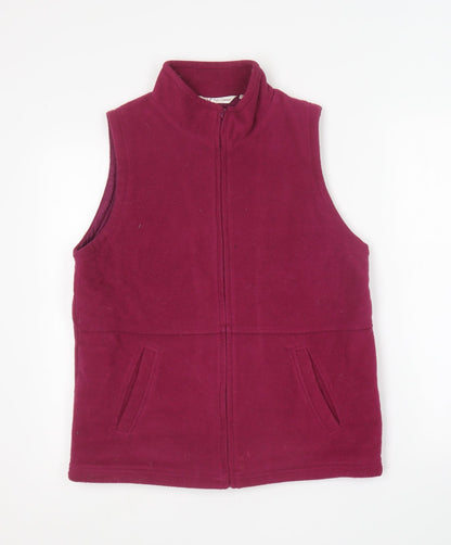 Womens UK Size 10 EWM Pink Gilet