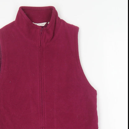 Womens UK Size 10 EWM Pink Gilet