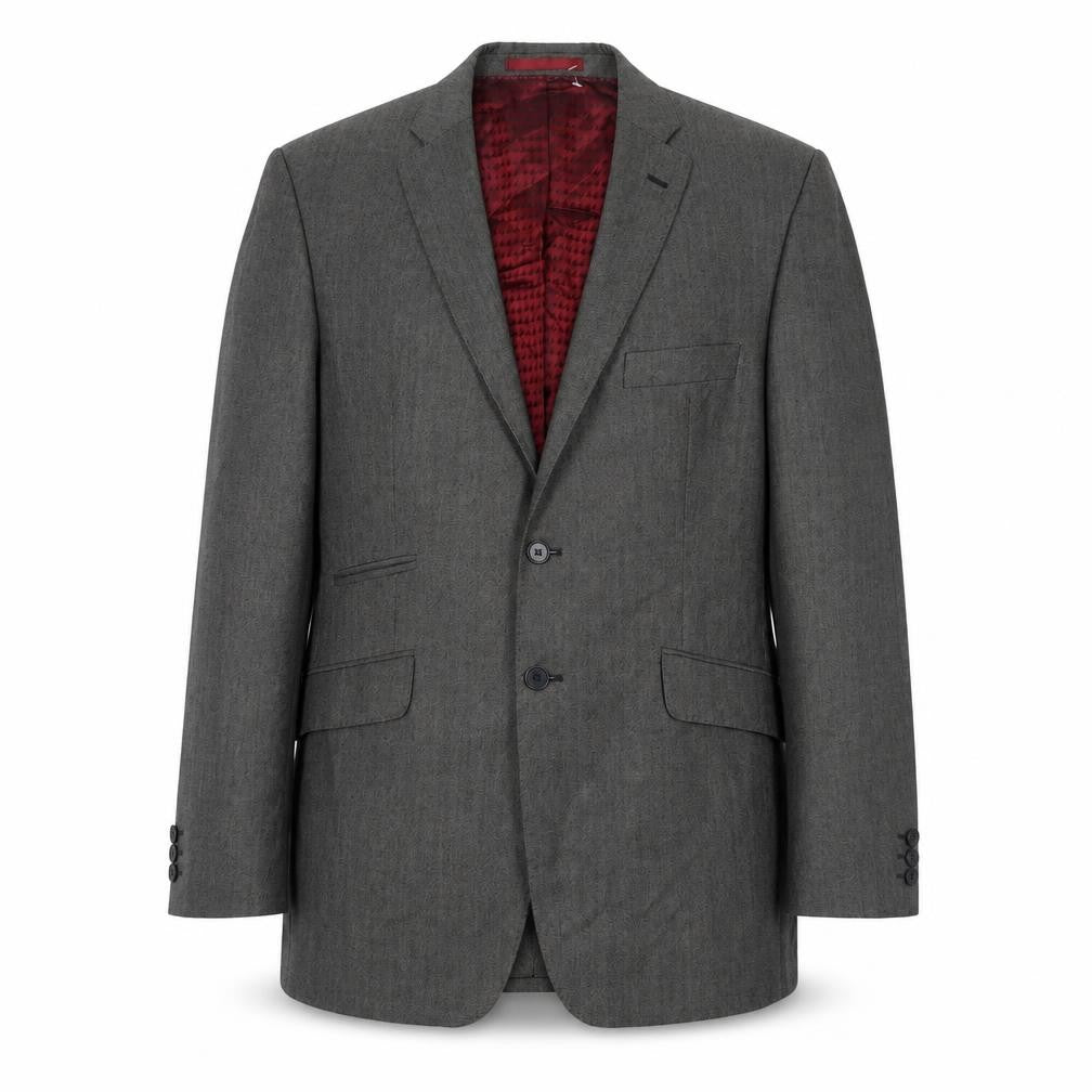 Mens UK Size 42 Burton Regular Grey Suit Jacket