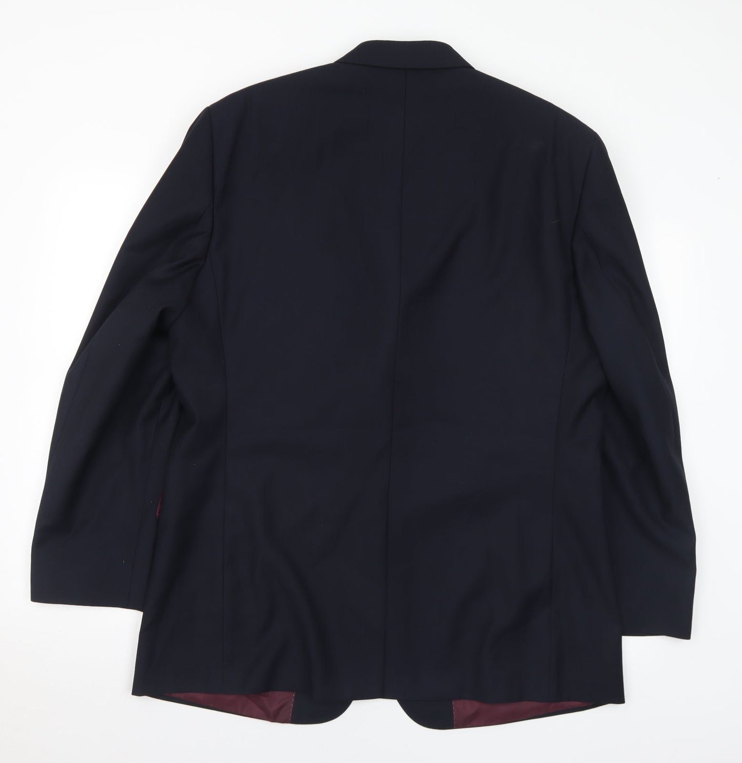 Mens UK Size 44 Lee Greenwood Regular Black Suit Jacket
