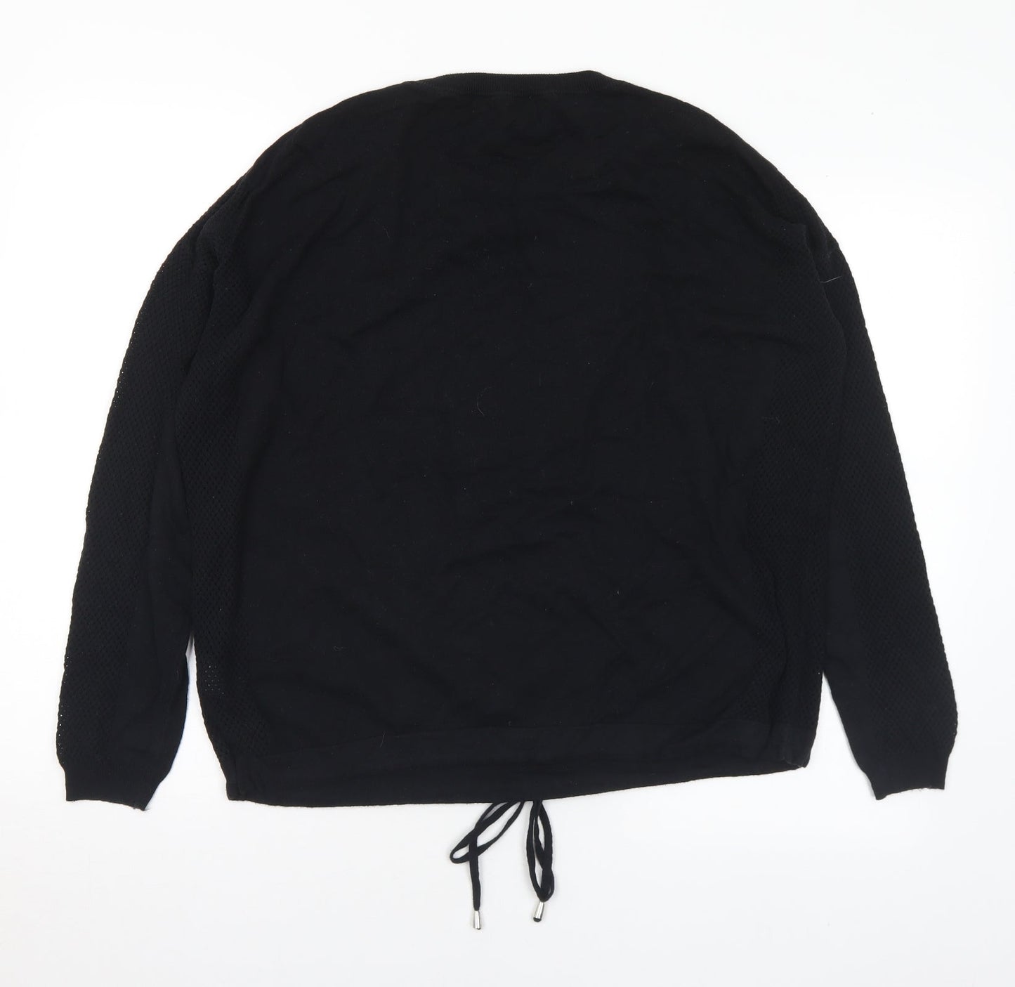 Womens UK Size 12 NEXT Black Pullover Jumper