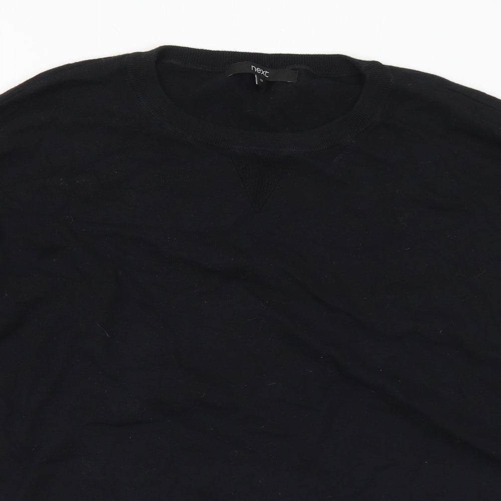 Womens UK Size 12 NEXT Black Pullover Jumper