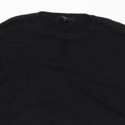 Womens UK Size 12 NEXT Black Pullover Jumper