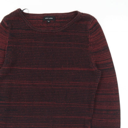 Womens UK Size 14 New Look Black Pullover Jumper