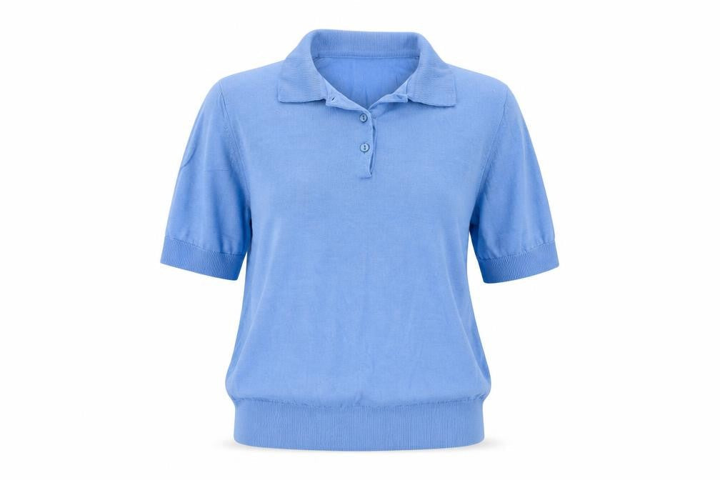 Womens UK Size S Preworn Blue Pullover Jumper