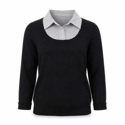 Womens UK Size 10 Marks and Spencer Black Pullover Jumper