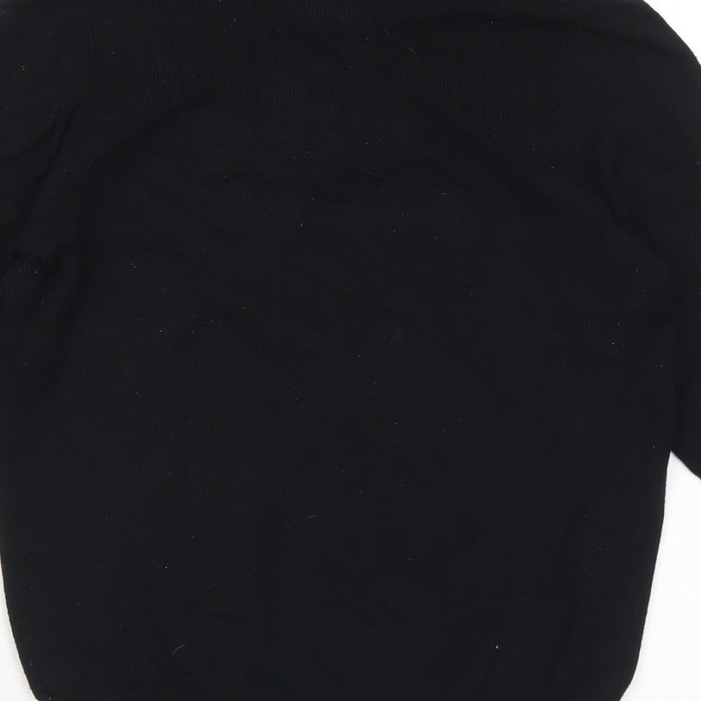 Womens UK Size 10 Marks and Spencer Black Pullover Jumper