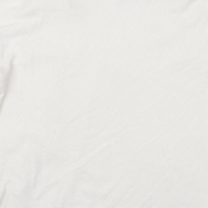 Womens UK Size 18 Marks and Spencer White Pullover Jumper