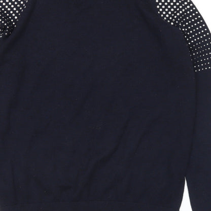 Womens UK Size S Wallis Blue Pullover Jumper