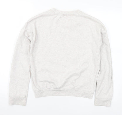 Primark Womens Grey Polyester Pullover Sweatshirt Size 6