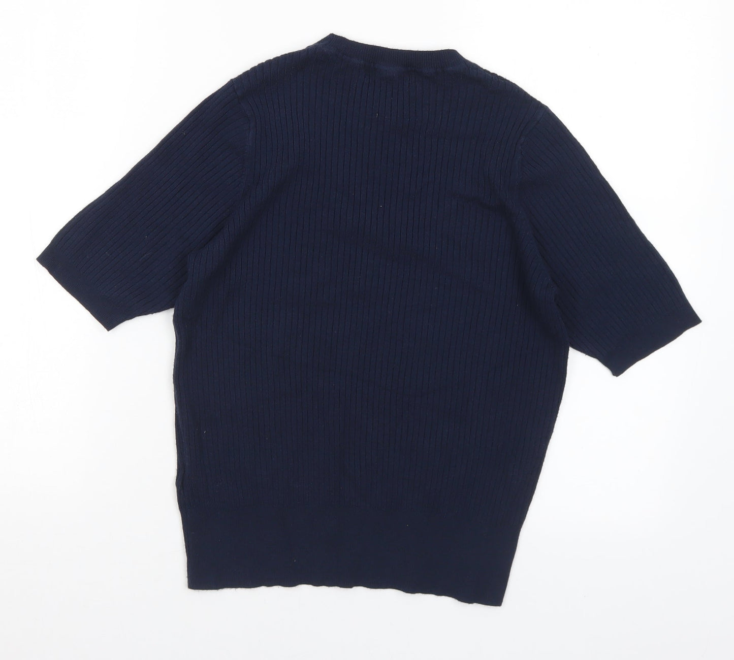 Womens UK Size 12 Marks and Spencer Blue Pullover Jumper