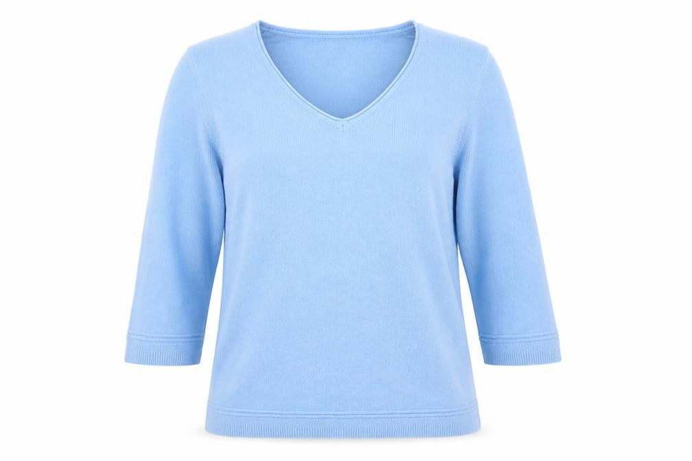 Womens UK Size L First Avenue Blue Pullover Jumper