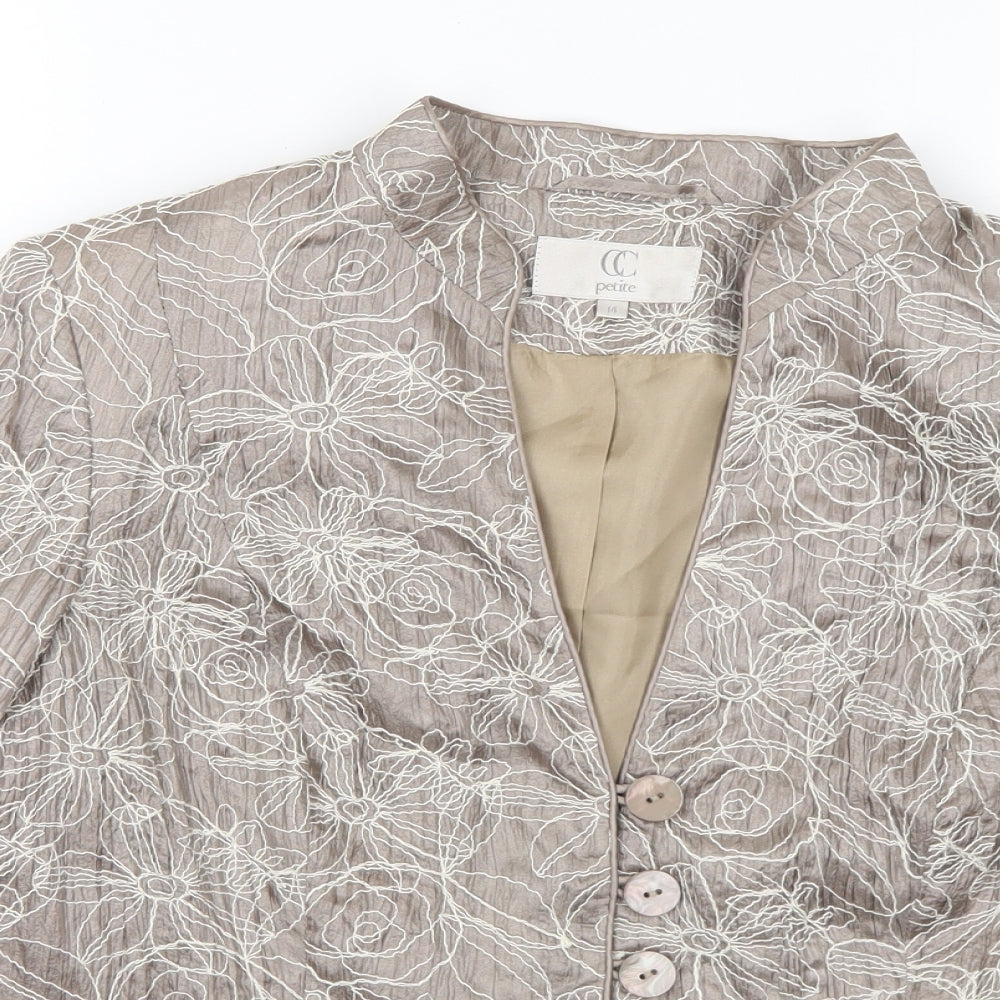 Womens UK Size 14 CC Grey Jacket