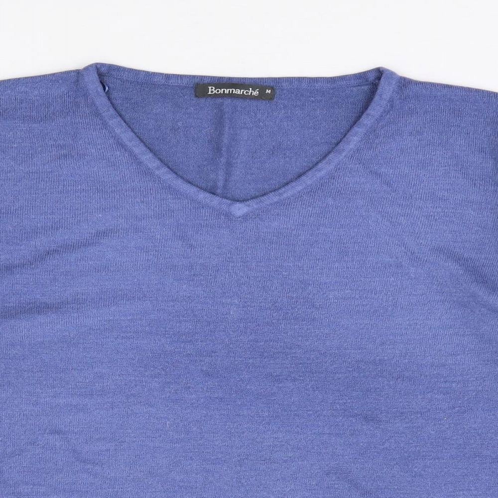 Womens UK Size M Bonmarché Blue Pullover Jumper