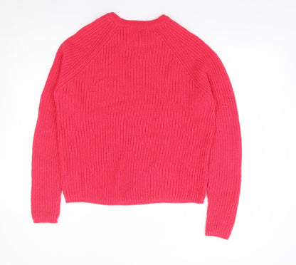 Womens UK Size M Amara Reya Pink Pullover Jumper