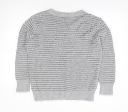 Womens UK Size 18 Select Grey Pullover Jumper