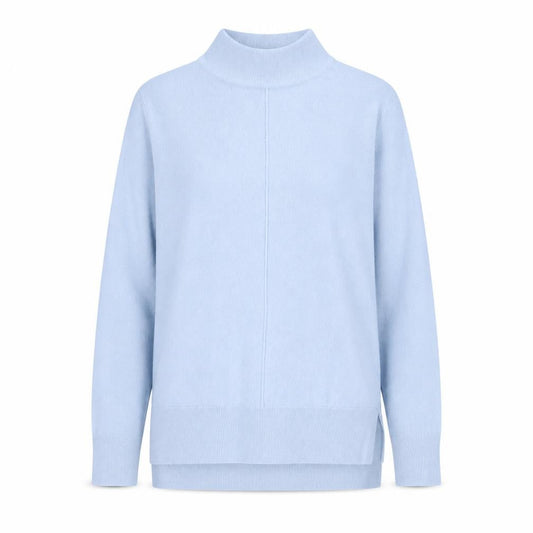 Womens UK Size 10 M&Co Blue Pullover Jumper