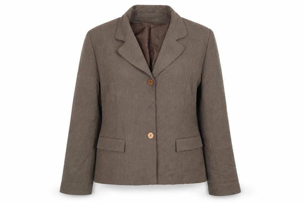 Womens UK Size 16 Debenhams Regular Brown Suit Jacket