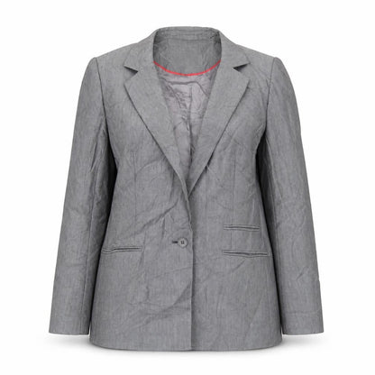 Womens UK Size 12 Oasis Regular Grey Suit Jacket