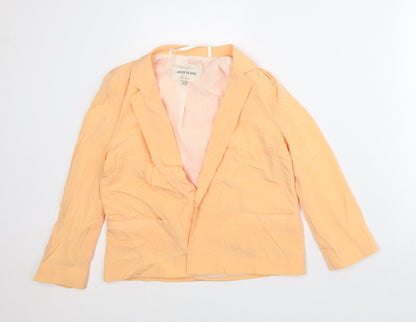 Womens UK Size 8 River Island Orange Jacket