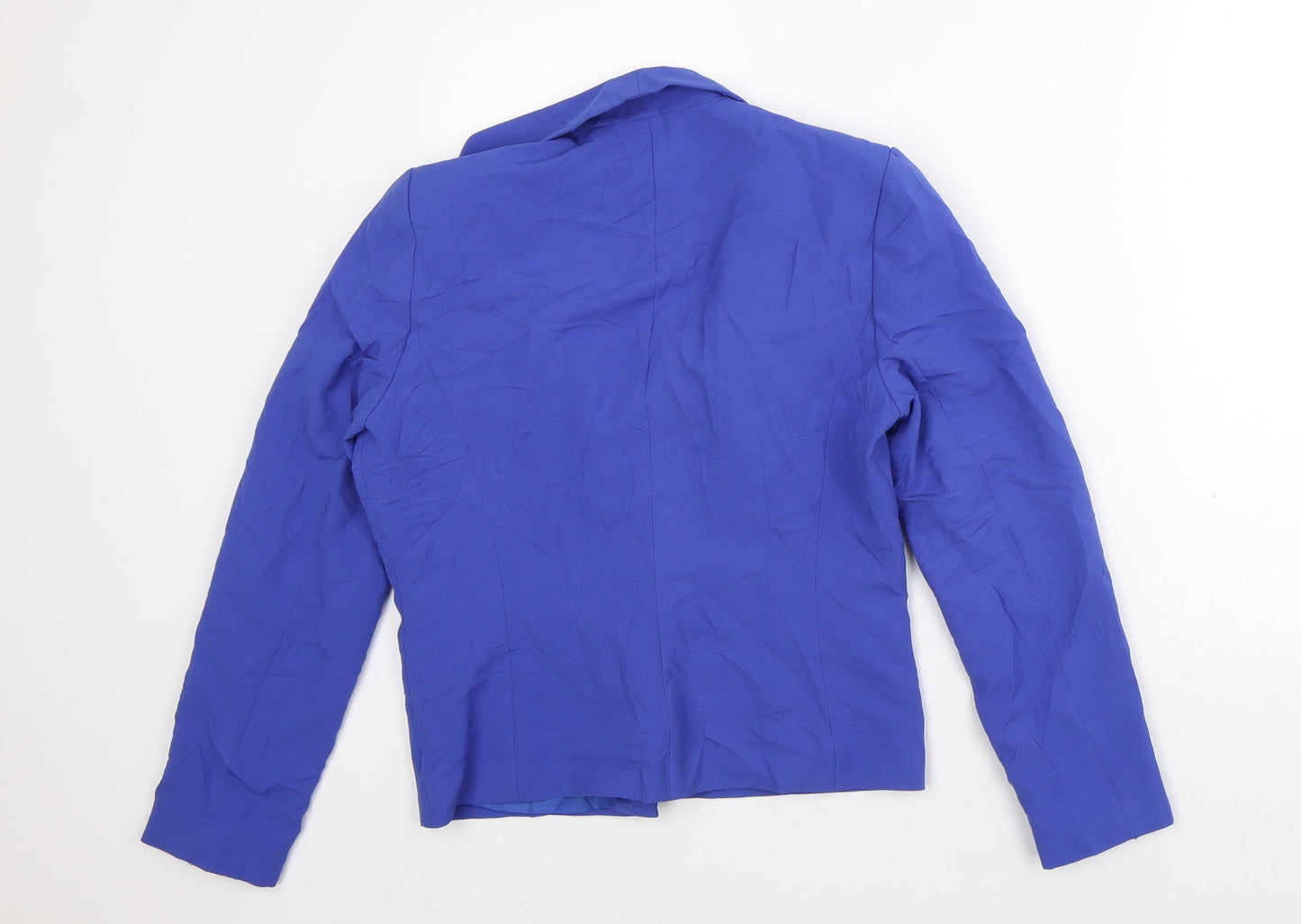 George Womens Purple Jacket Blazer Size 12