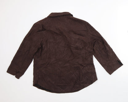 Womens UK Size 16 Atmosphere Brown Jacket
