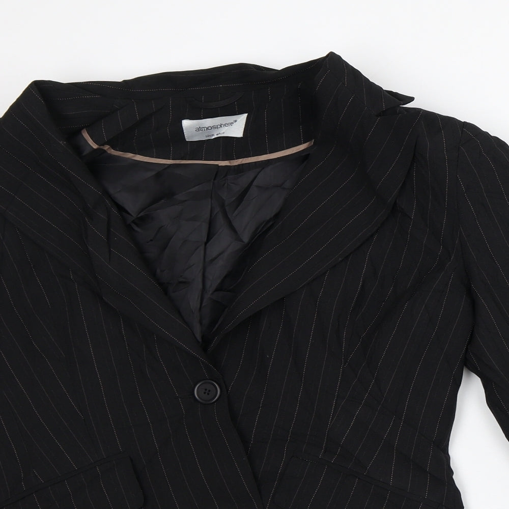 Womens UK Size 12 Atmosphere Black Jacket
