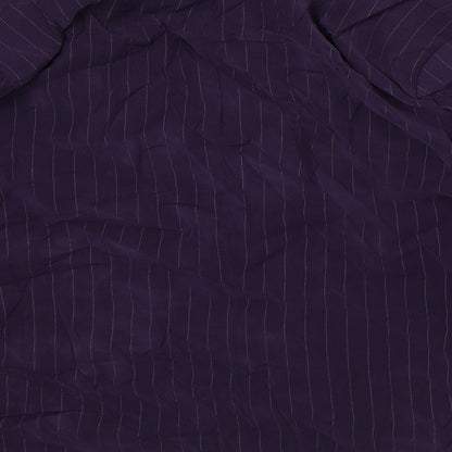 Daniel Design Womens Purple Striped Jacket Blazer Size 14