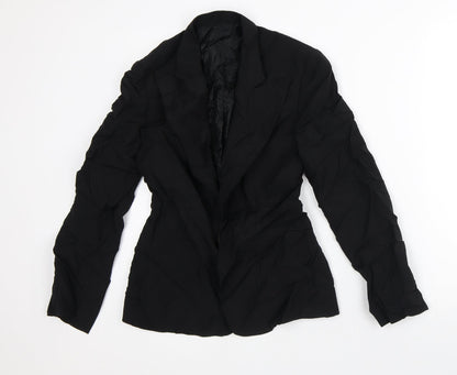 Womens UK Size S Preworn Black Jacket