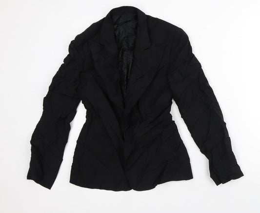 Womens UK Size S Preworn Black Jacket