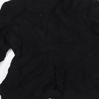Womens UK Size S Preworn Black Jacket