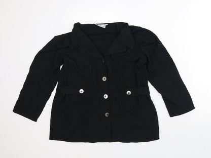 Womens UK Size 12 BHS Black Jacket