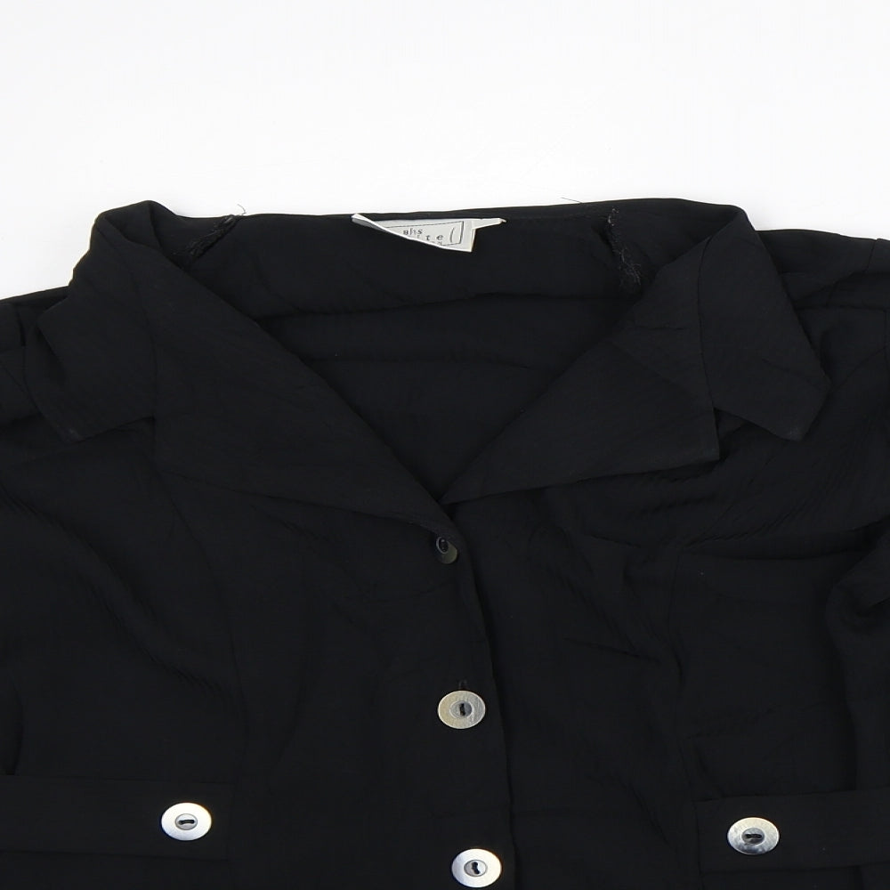 Womens UK Size 12 BHS Black Jacket