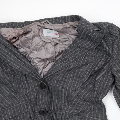 Womens UK Size 8 Oasis Grey Jacket