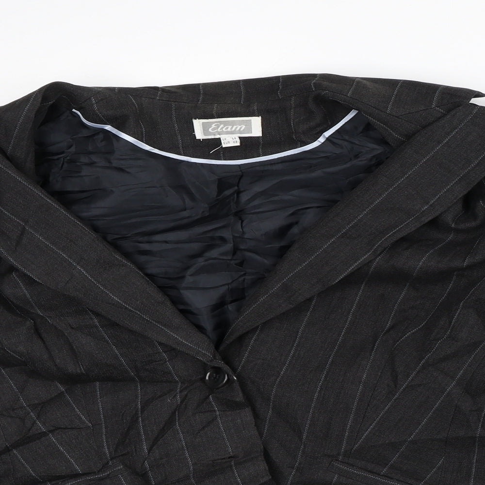 Womens UK Size 14 Etam Grey Jacket