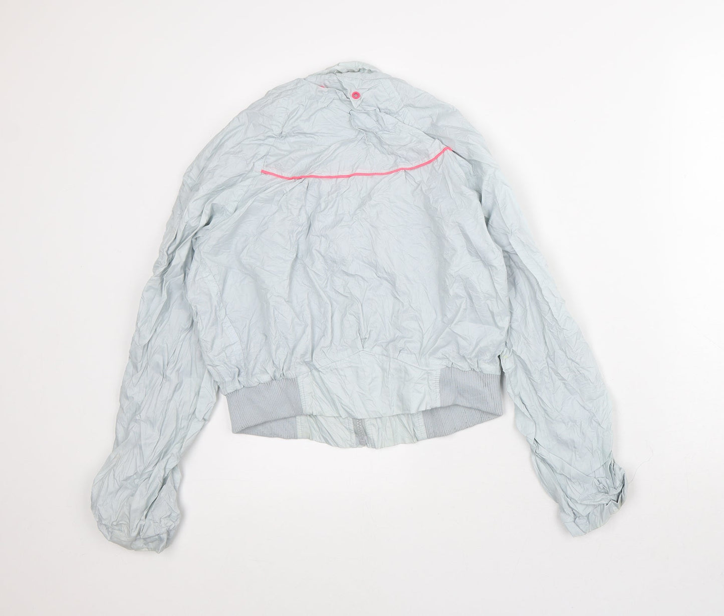 George Womens Blue Rain Coat Coat Size 12