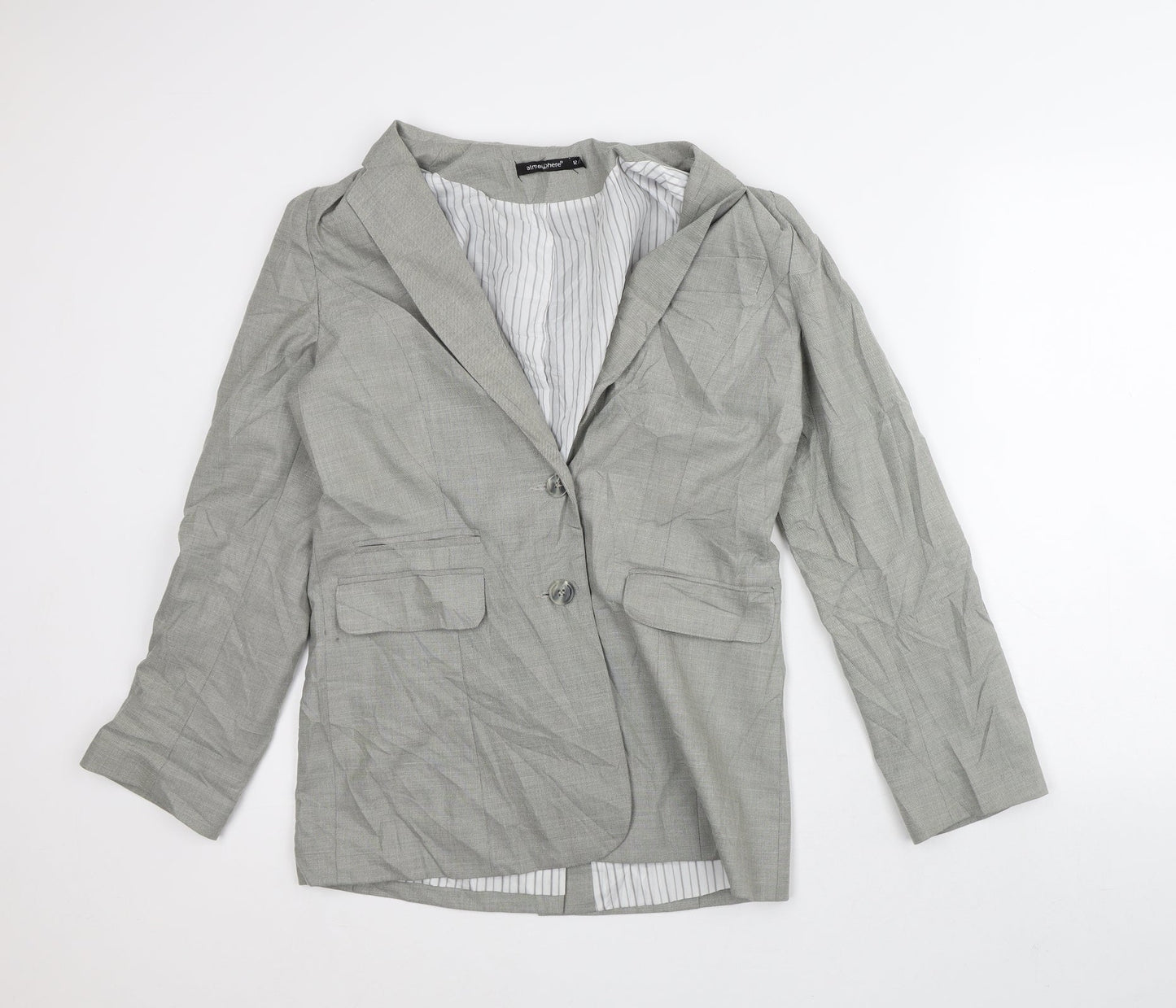 Womens UK Size 12 Atmosphere Grey Jacket