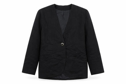 Womens UK Size 10 House of Fraser Black Jacket