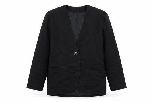 Womens UK Size 10 House of Fraser Black Jacket