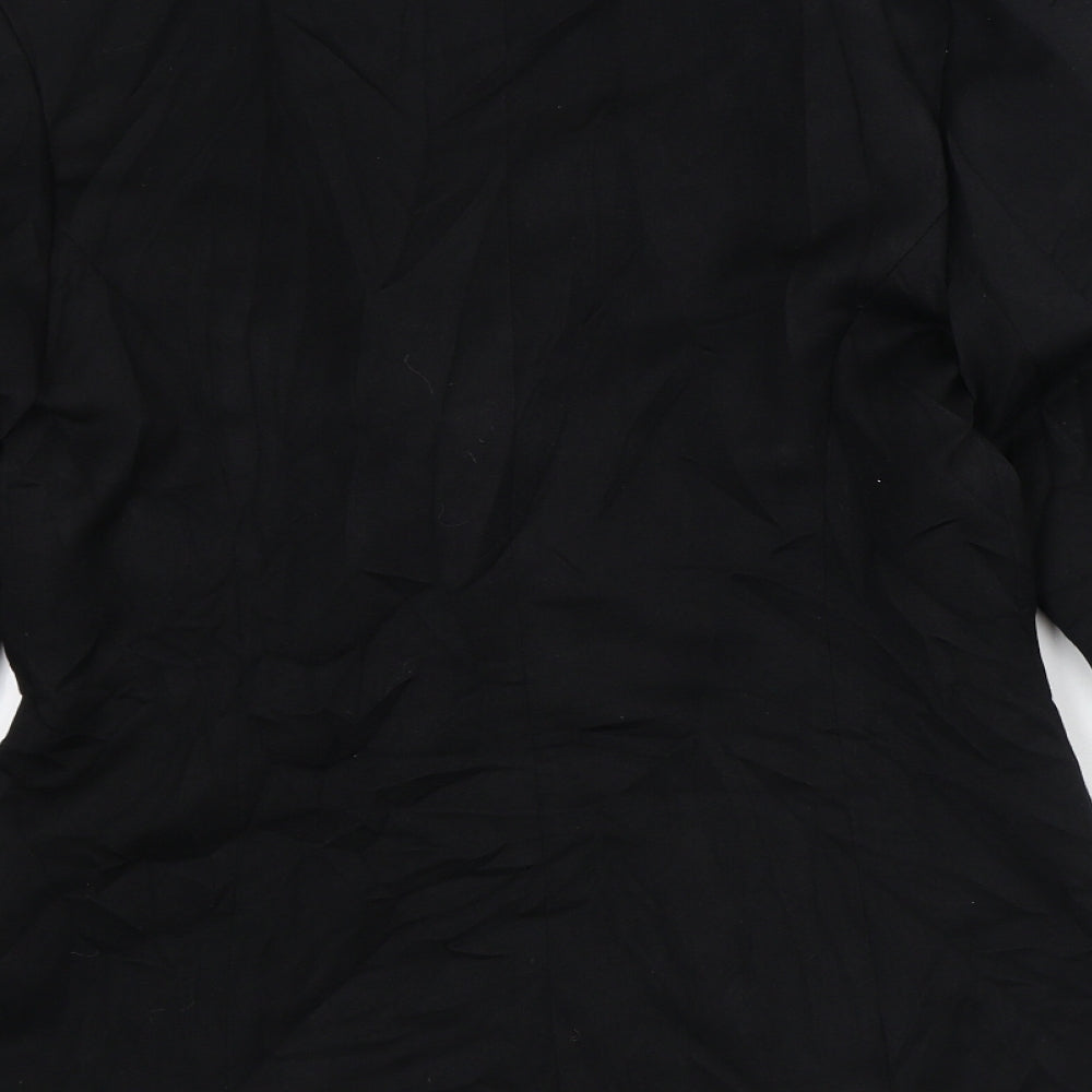 Womens UK Size 10 House of Fraser Black Jacket
