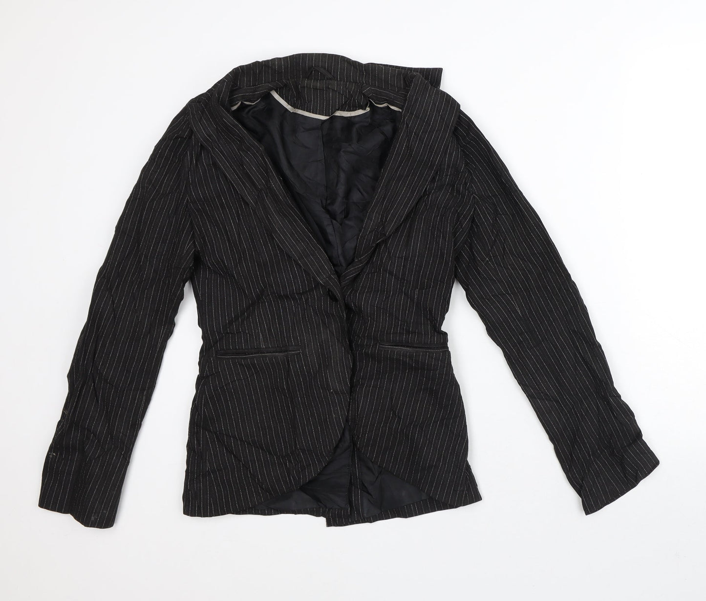 Womens UK Size 8 Preworn Black Jacket