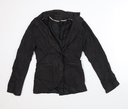 Womens UK Size 8 Preworn Black Jacket