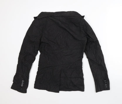 Womens UK Size 8 Preworn Black Jacket