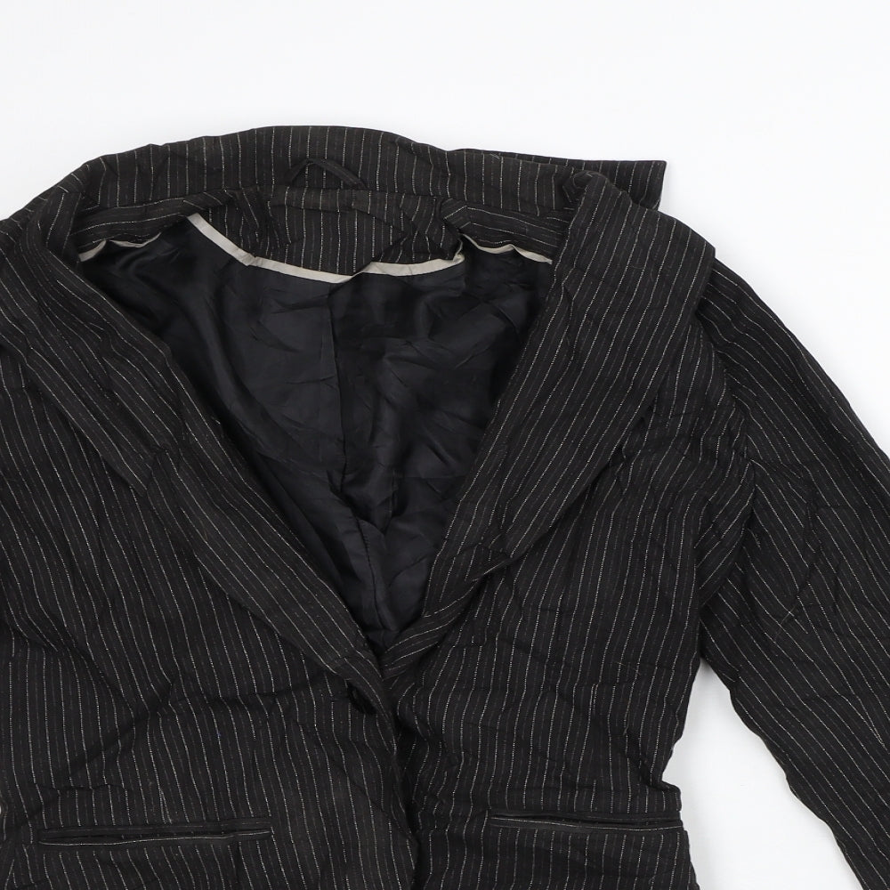 Womens UK Size 8 Preworn Black Jacket
