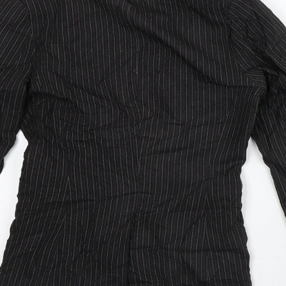 Womens UK Size 8 Preworn Black Jacket